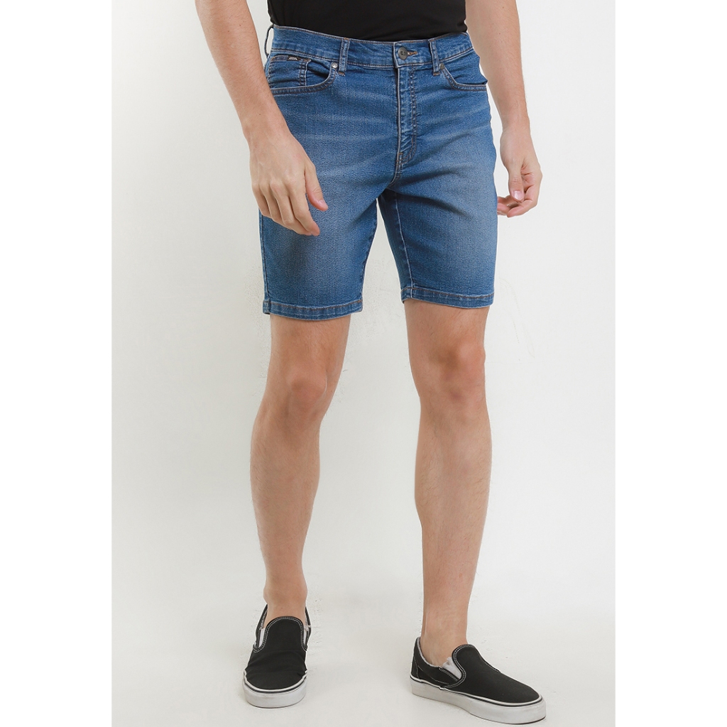 No Fear - Accurate Slim Fit Short Jeans - Blue