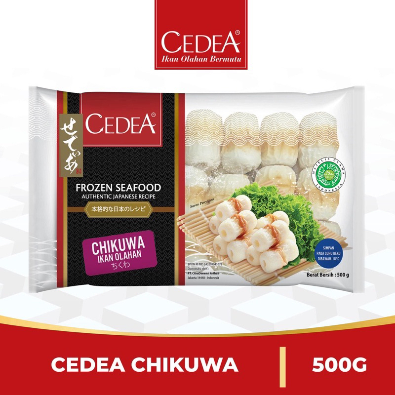

Cedea Chikuwa mini ikan 500 gr