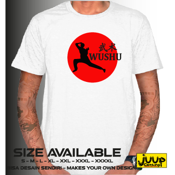 KAOS BAJU PRIA DAN WANITA WUSHU HIGH QUALITY