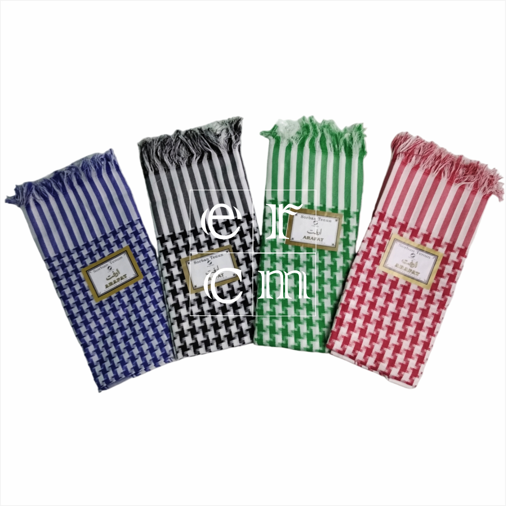SORBAN MOTIF PALESTINA SORBAN ARAB SORBAN ARAFAT JAGUNG