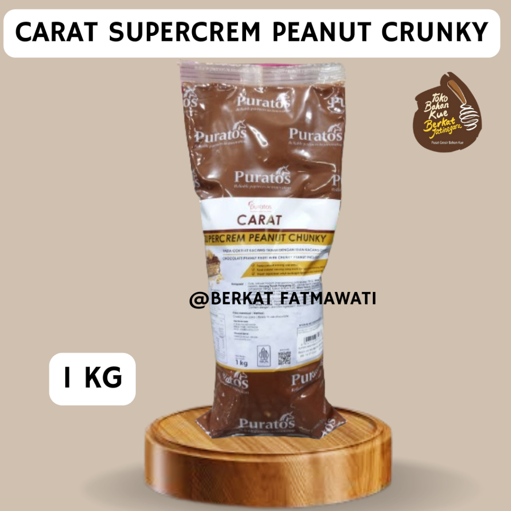 

CARAT SUPERCREM PEANUT CHUNKY / SELAI PEANUT PURATOS