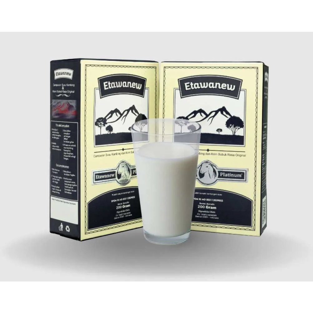 

Etawanew Platinum - Susu Kambing Etawa Kualitas Terbaik Mengatasi Permasalahan Tulang Dan Sendi Original