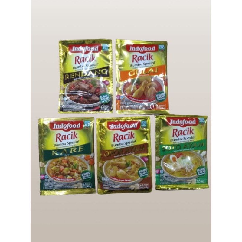 

Indofood Bumbu Racik Instant seasoning mix 45 gr