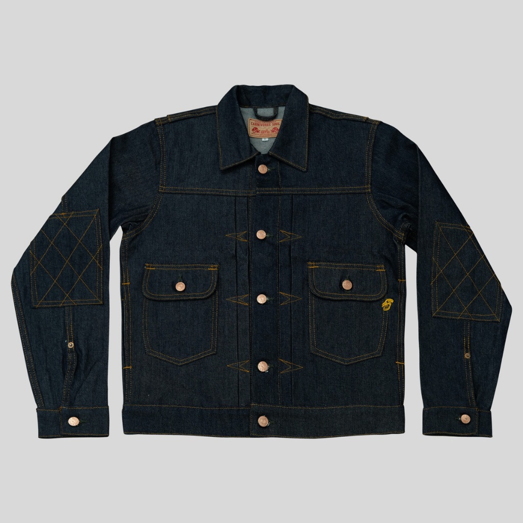Carnivores Soul - FREEDOM Type 2 Jacket - 15 Oz Indigo Denim