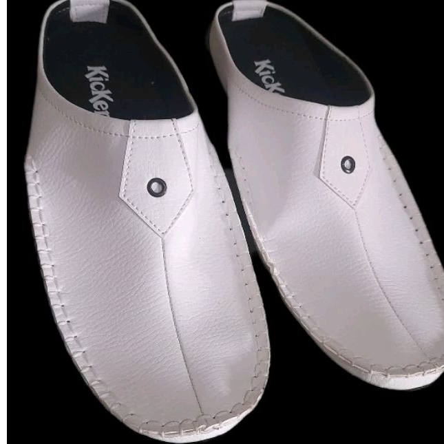 SEPATU SLOP PRIA TERBARU // SEPATU SLOP PRIA RAJUT//SEPATU SLOP FORMAL//MERK"KICKERS"SLOP HABIB BAHA