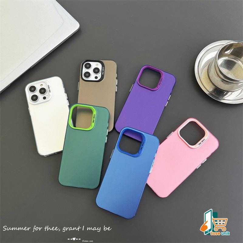 SILICONE CASE CASING IMD POLYCARBONATE WARNA MACARON HARD PC FOR XIAOMI REDMI A1 A2 8 8A 9  POCO M2 9A 9C 10A 10 12C 11A 12 4G NOTE 8 9 10 10S M5S 11 11S X3 X3 PRO CS6773