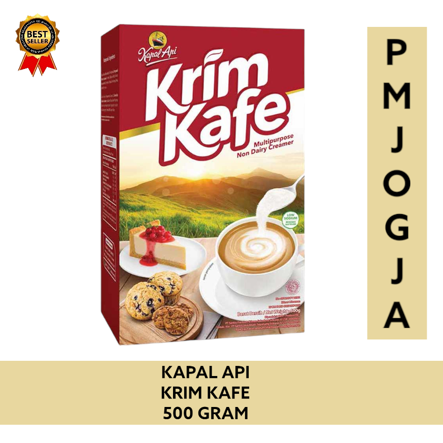 

KAPAL API Krim Kafe Dus 500 gr / krimer kapal api / kremer / creamer