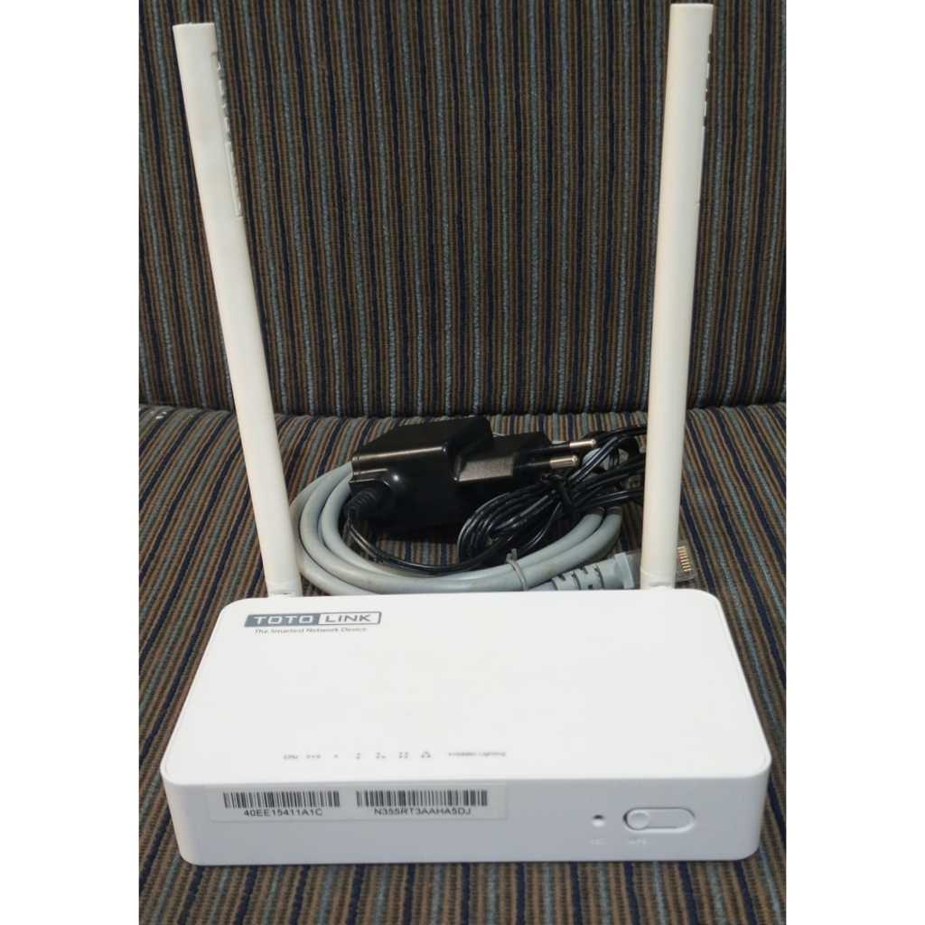 TotoLink Toto Link N355RT Wireles Router 300mbps (BEKAS NORMAL)