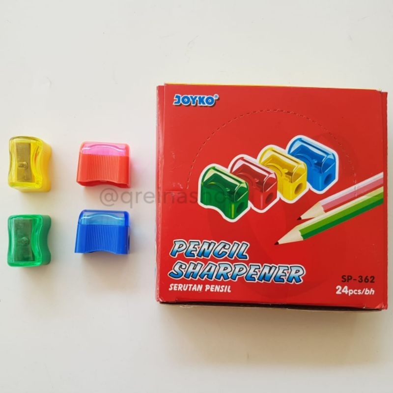 

(BISA COD) Rautan Pensil Joyko/ Sharpener Joyko SP-362