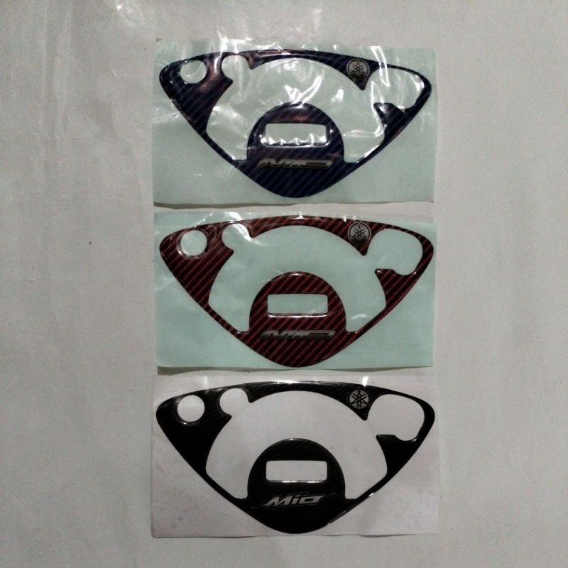 Stiker Timbul Spedometer Mio Sporty Motif Carbon