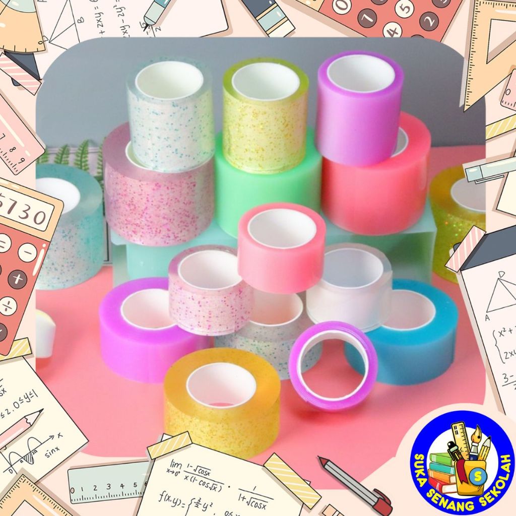 

3 Meter Roll Sticky Ball Tape / Double Tape Colourful High Sticky AT0143