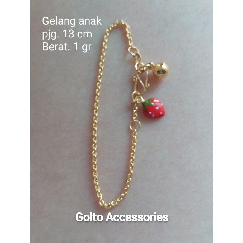 Gelang Anak Emas Muda 1 gram