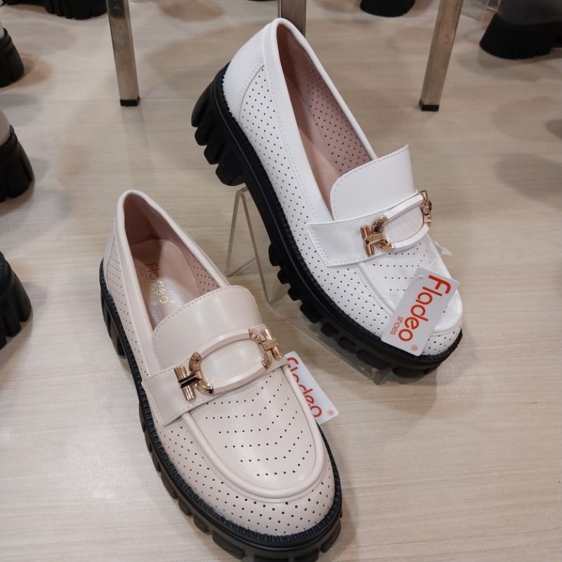 FLADEO sepatu loafer docmark wanita