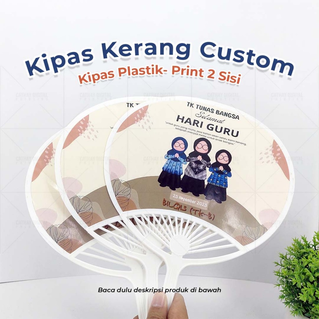 Cetak Kipas Souvenir Custom | Cetak Kipas Custom