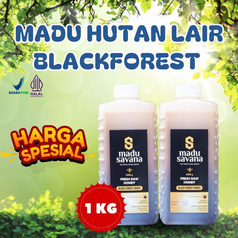 

Madu Savana Hutan Blackforest Super Pure 1 kg