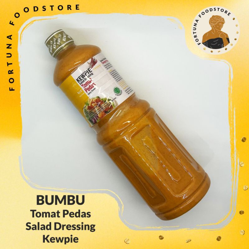 

Kewpie Salad Dressing Tomat Pedas Premium 1l