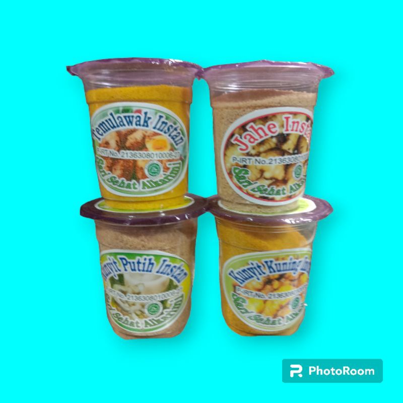 

Herbal kunyit kuning instan