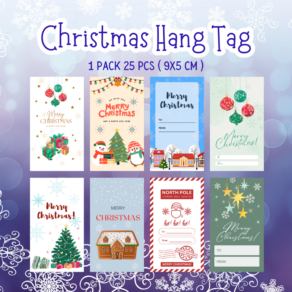 

Hang Tag Natal Christmas Kartu Ucapan