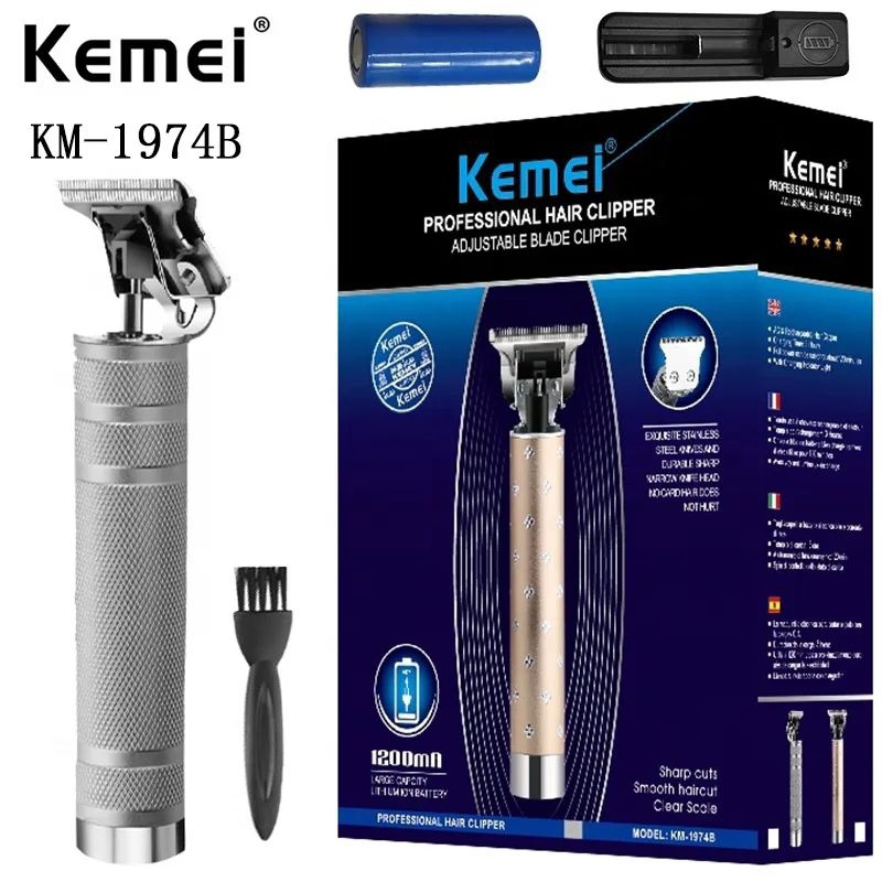 Alat cukur rambut kemei 1974 b // Mesin cukur rambut Kemei km-1974B / Mesin potong rambut kemei 1974