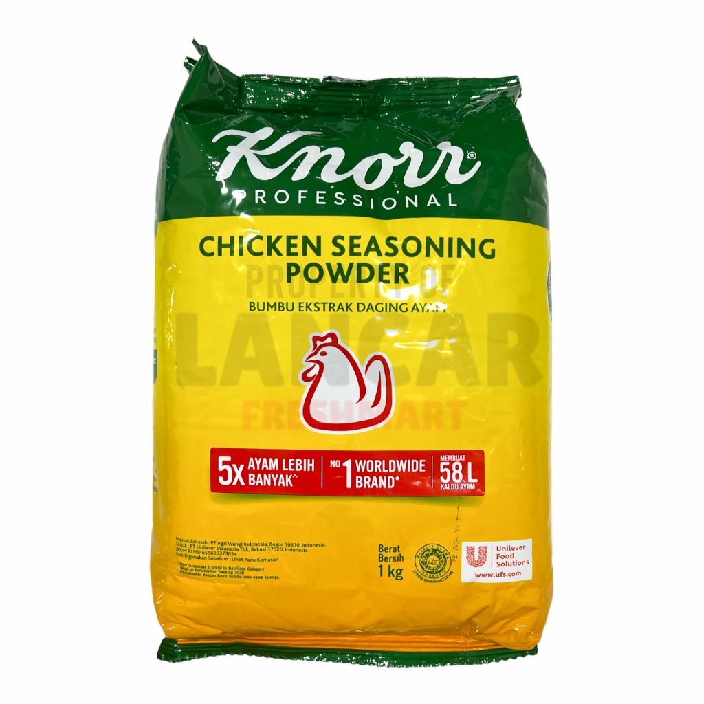 

KNORR CHICKEN SEASONING POWDER 1KG / KNORR BUMBU EKSTRAK DAGING AYAM