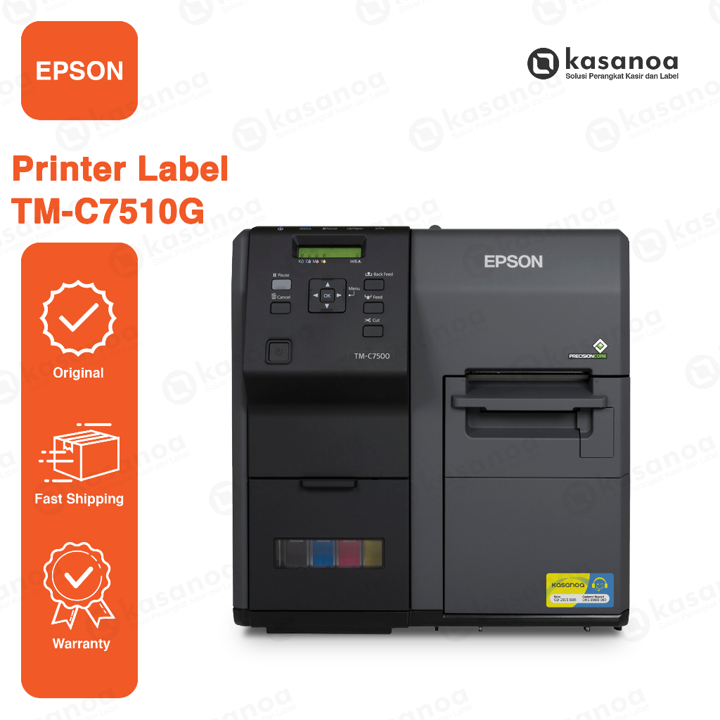 Printer Label Barcode Epson ColorWorks C7510G Print Warna Auto Cutter