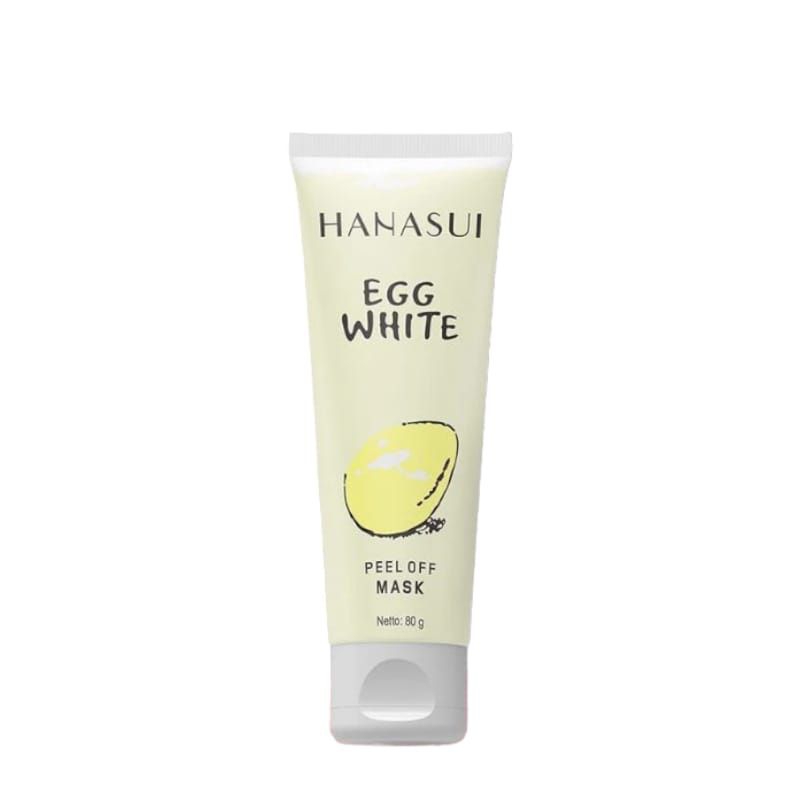 HANASUI Masker Egg White Peel Of Mask - Masker Telur