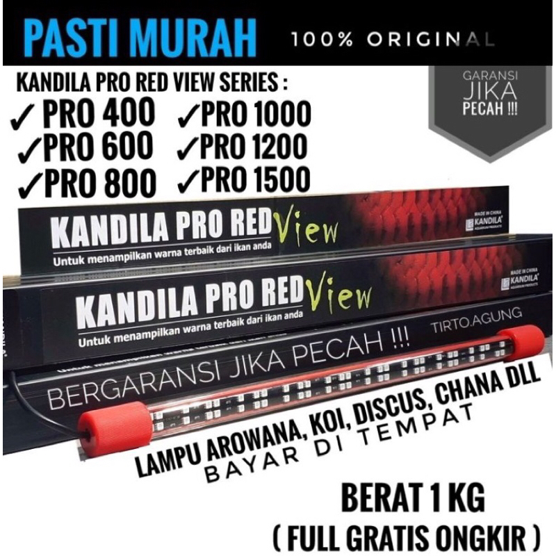 Lampu Kandila Pro Red view