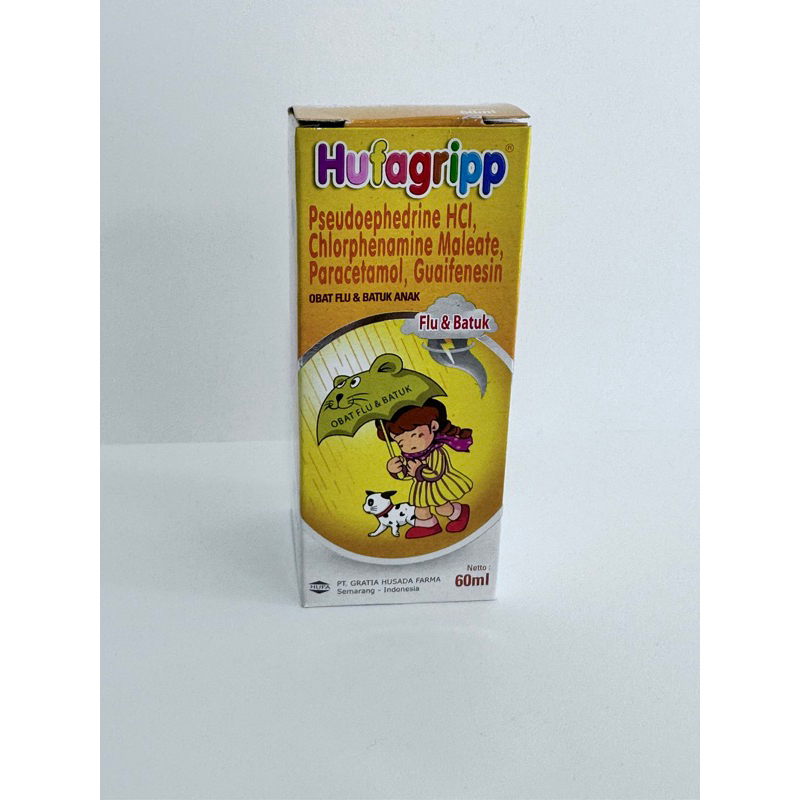 hufagrip flu dan batuk 60 ml