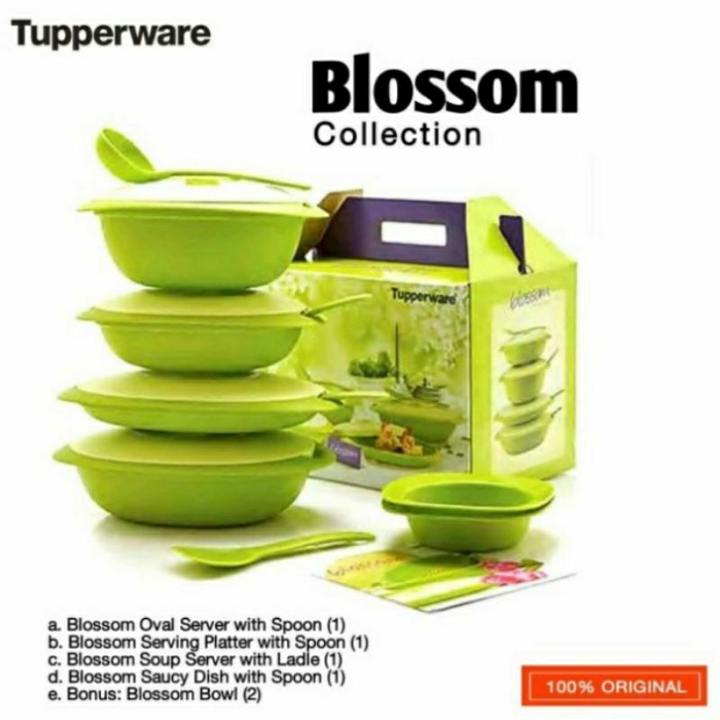 TUPPERWARE BLOSSOM COLLECTION