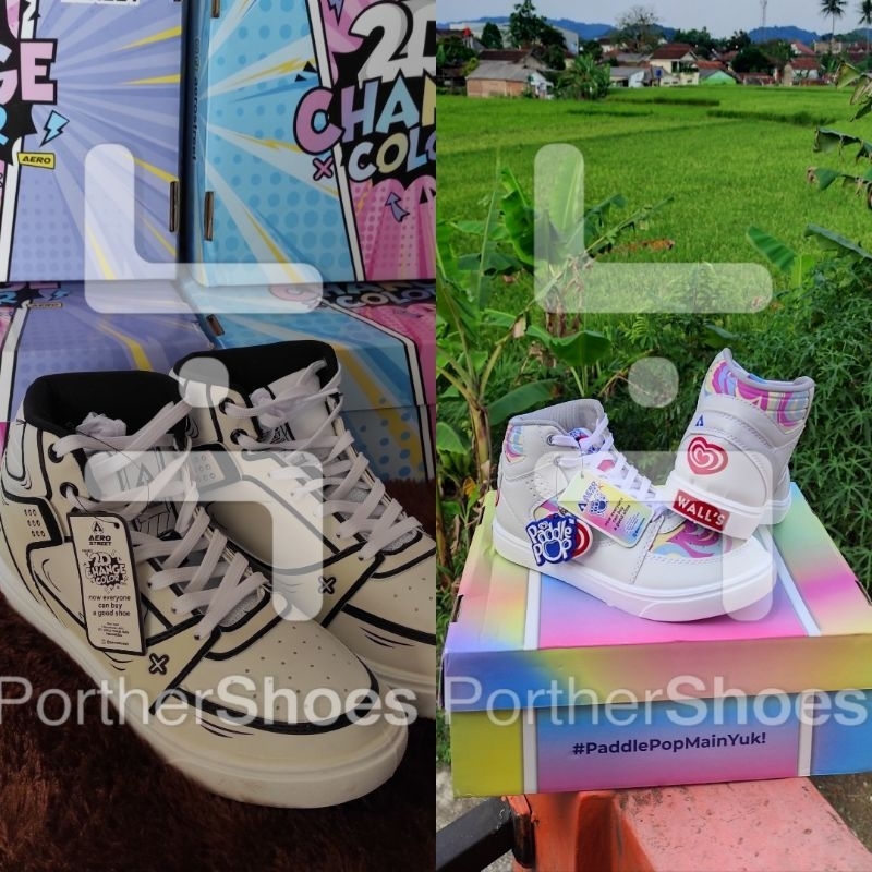 Aerostreet x Paddle Pop (Walls / Eskrim / Ice Cream) / 2D Change Color