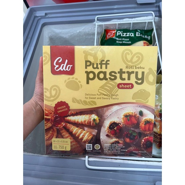 

12.12 Flash Sale Puff Pastry Sheet Edo 750gr murah