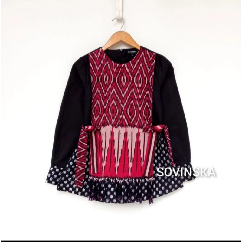 Sovinska Blouse batik tenun