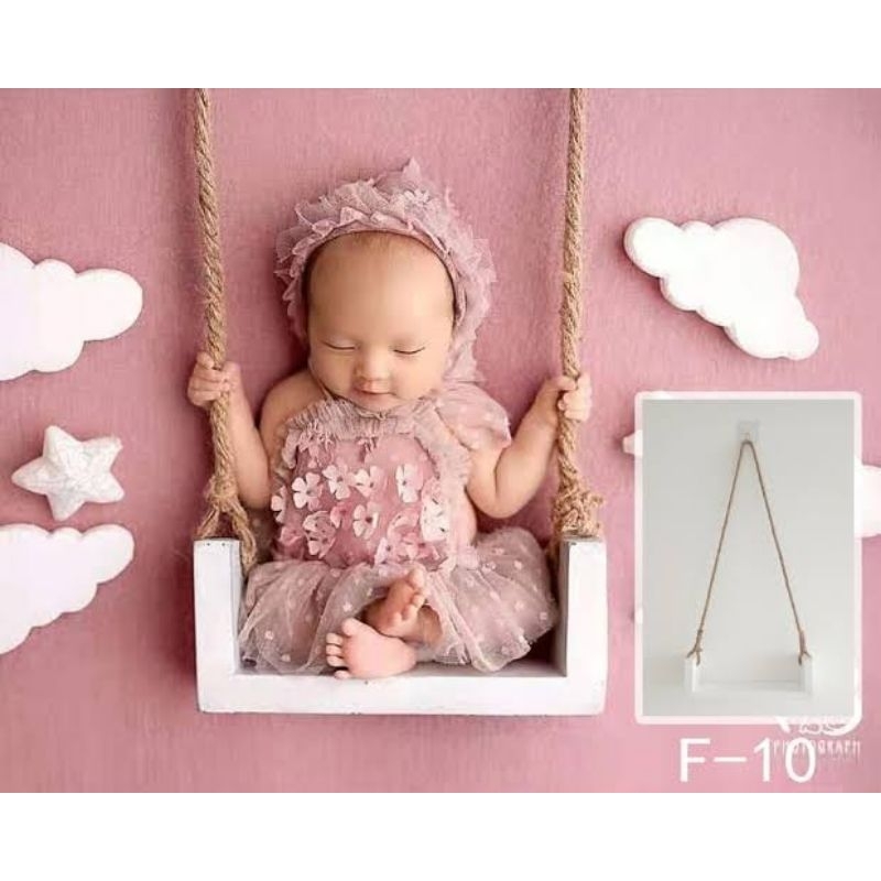 ayunan bayi newborn, property poto bayi, properti poto bayi newborn, ayunan bayi kayu