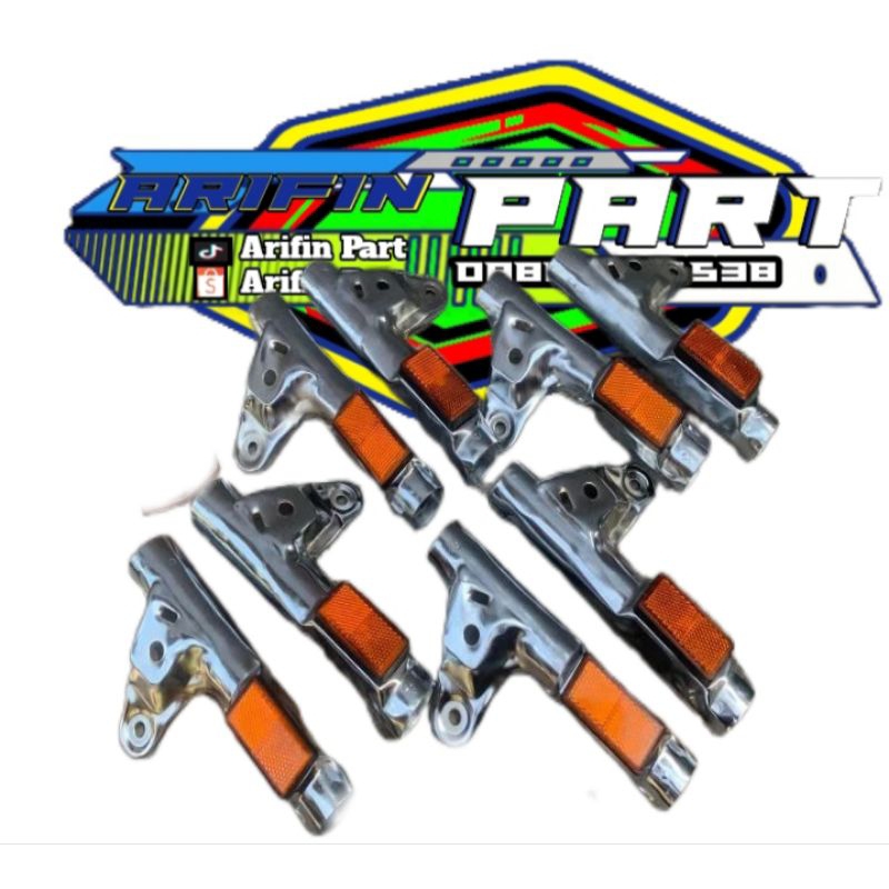 Pangkon lampu depan honda win100 dudukan lampu win100 gl100
