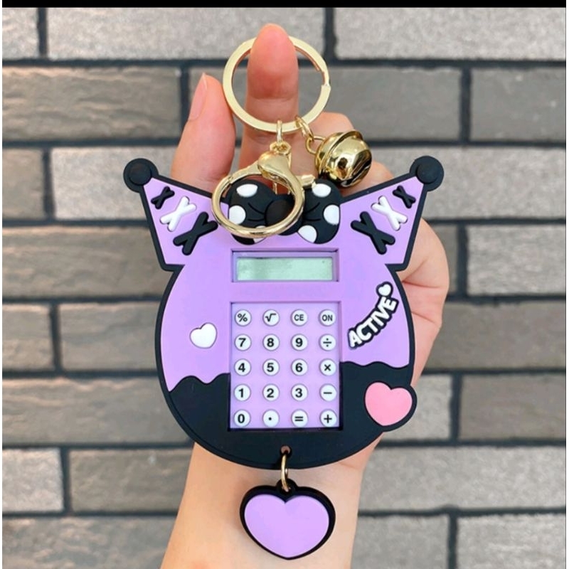 

(LINK CO) KALKULATOR MINI KUROMI SANRIO