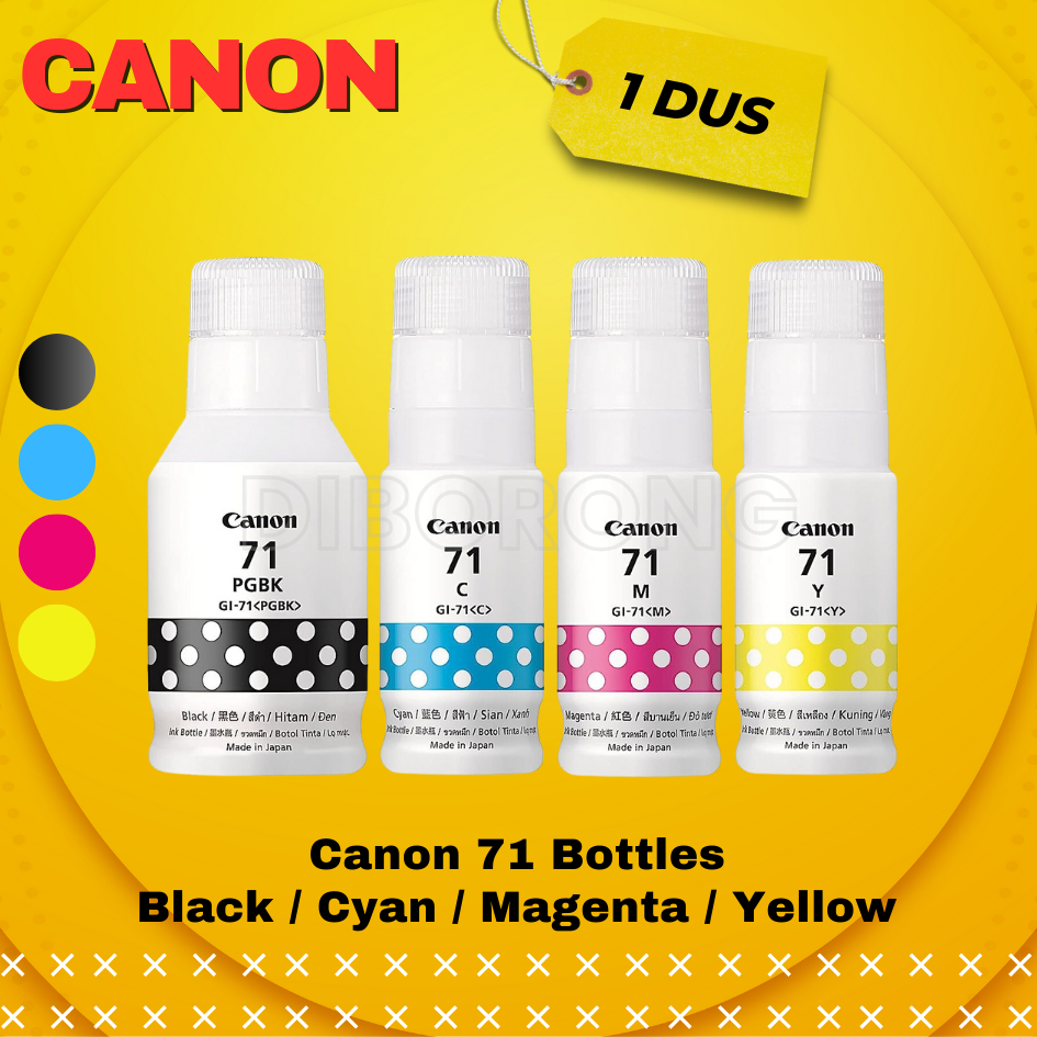Tinta Canon 71 Original 100% For G1020 G2020