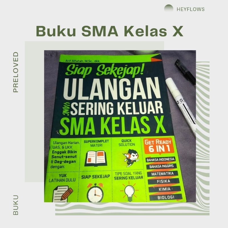 

Buku SMA - Siap Sekejab ULANGAN Yang Sering Keluar SMA Kelas X