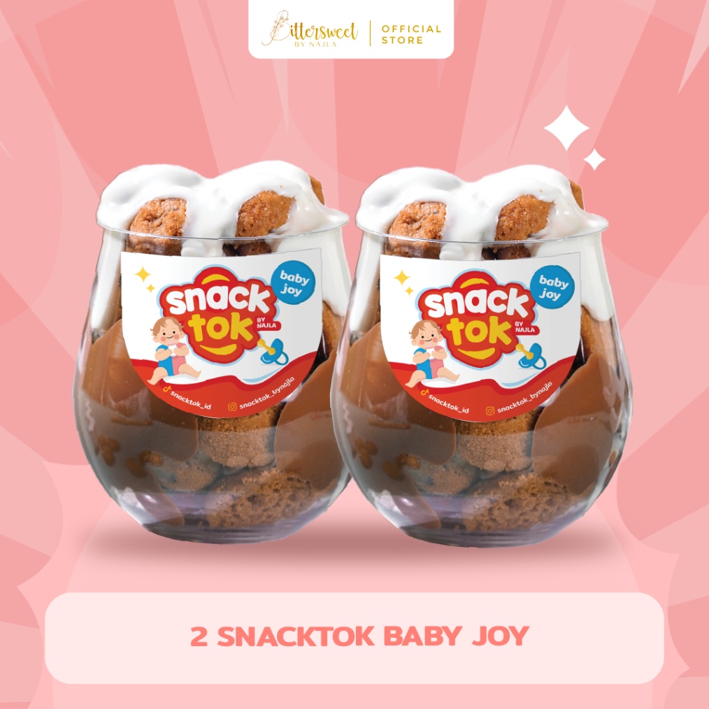 

12.12 Terlaris Bittersweet by Najla - Bundle Snacktok Baby Joy 2 Pcs 