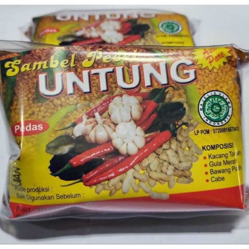 

Bumbu Pecel " Untung