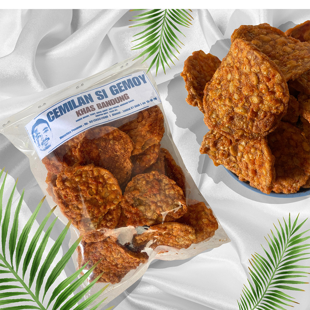 

CEMILAN SI GEMOY - Keripik Tempe Pedasa 250gr | 500gr