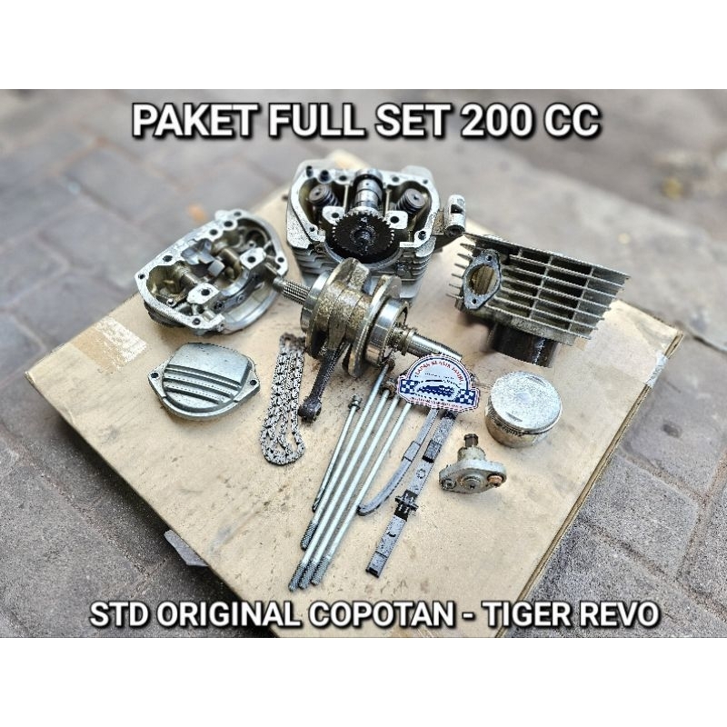 Kruk As Askruk Blokkop TIGER REVO Full set Siap pakai Burkop Head Tiger Revo Asli Original Copotan