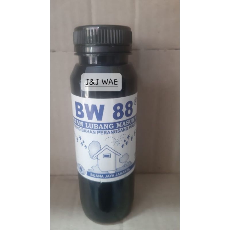 Cat Hitam BW 88 Cat lubang masuk rumah walet