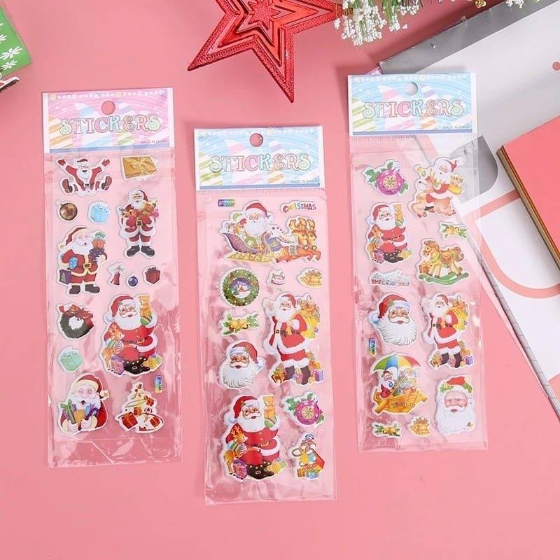 

Stiker Timbul Motif Merry Christmas (SSS)