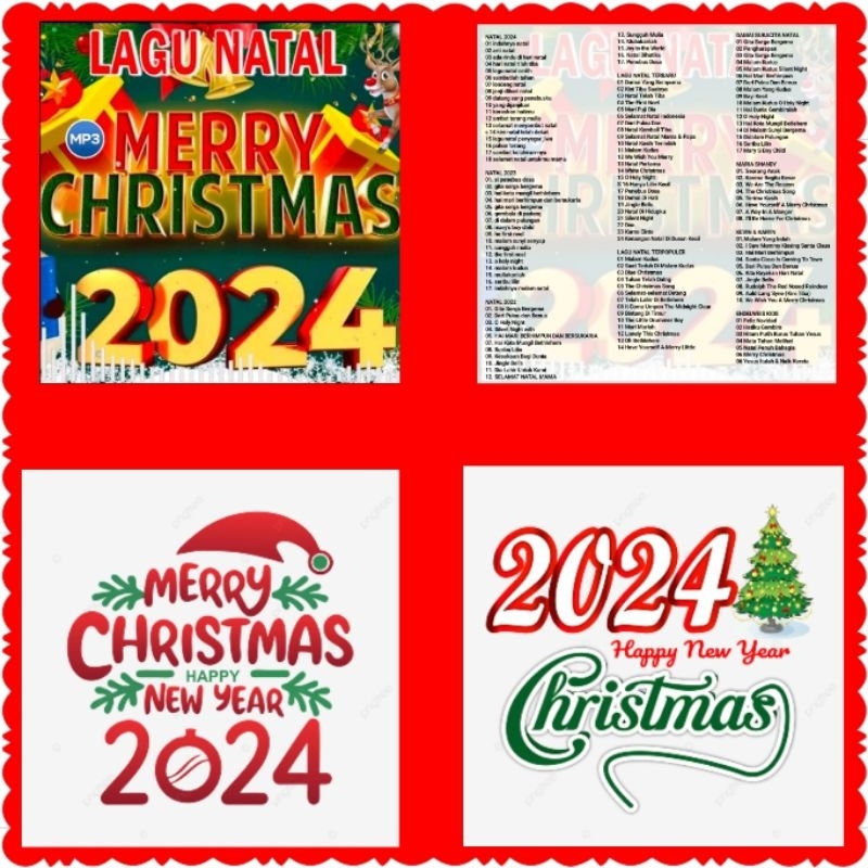 KASET CD MP3 LAGU NATAL TERBARU 2023 /2024-LAGU NATAL 2023-LAGU NATAL 2024-CD LAGU NATAL-LAGU ROHANI