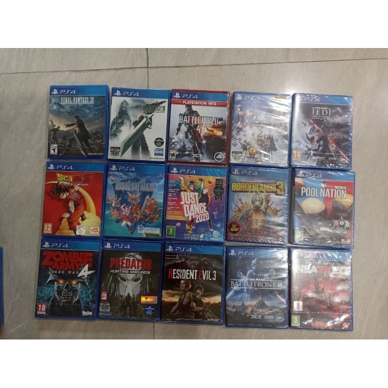 Kaset Ps4 / BD Ps4 Baru