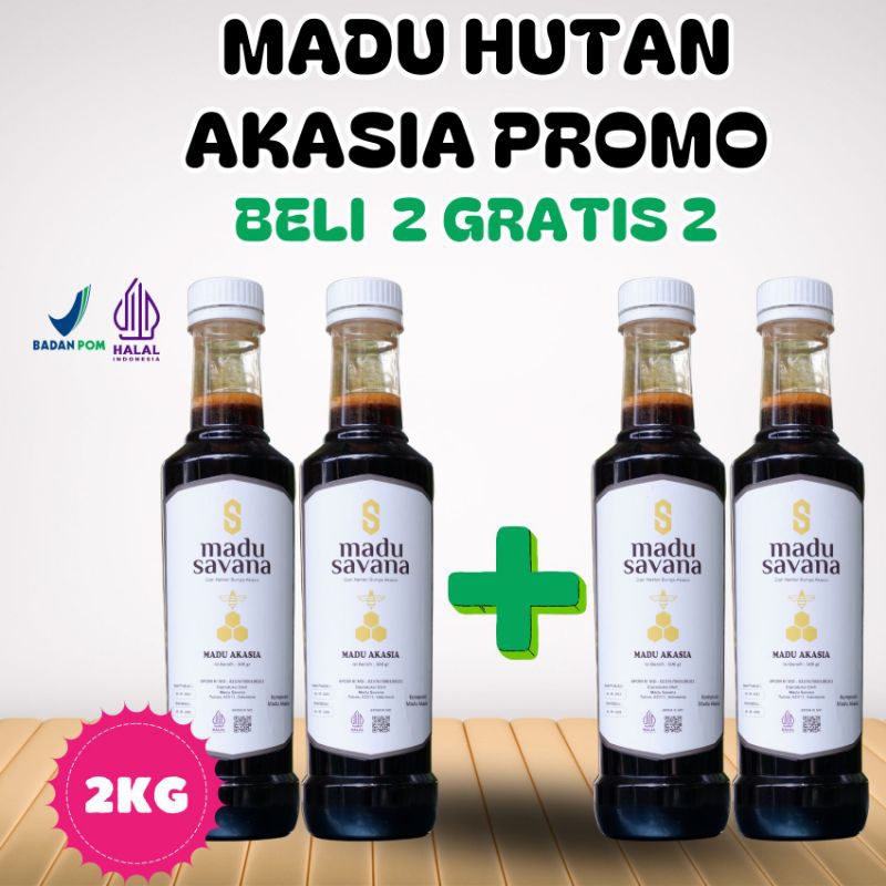 

Promo Savana Madu Akasia Beli 2 Gratis 2