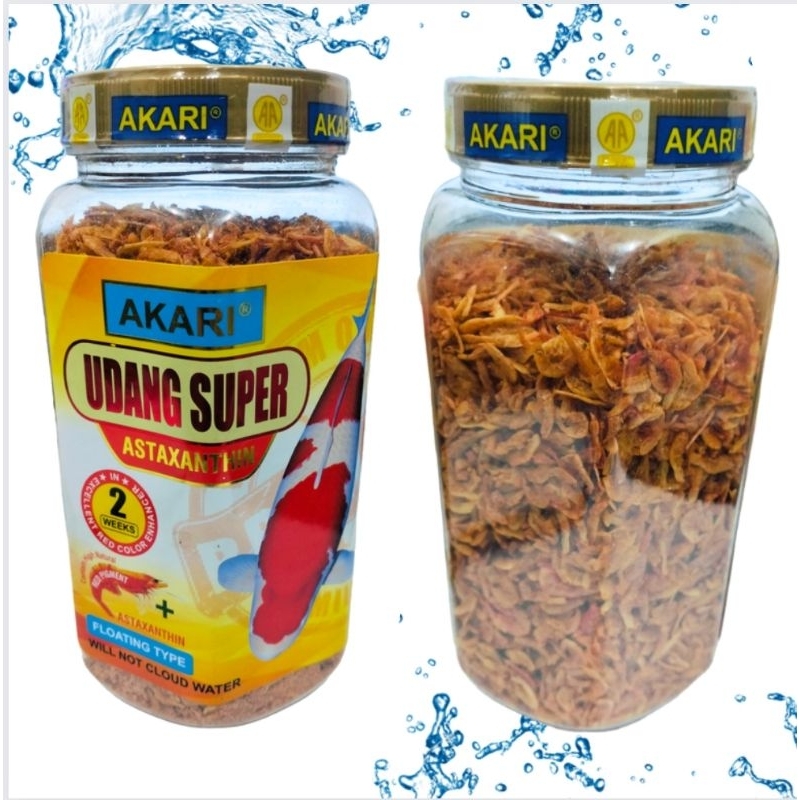 AKARI AA UDANG SUPER 130GR Makanan Ikan Koi Koki
