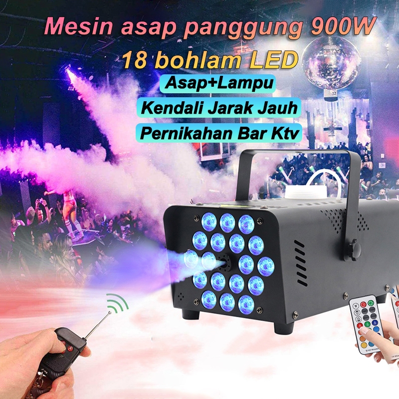 Mesin Sistem Fogger Mesin Asap Fogging Panggung Stage Machine Rgb Asap Panggung Sistem Fogger Panggu