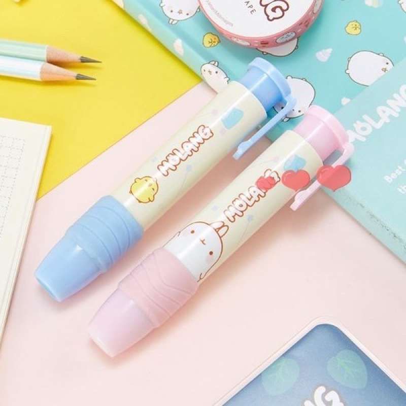 

Penghapus Pensil mekanik Motif Eraser Mechanical Karet Hapus Sliding