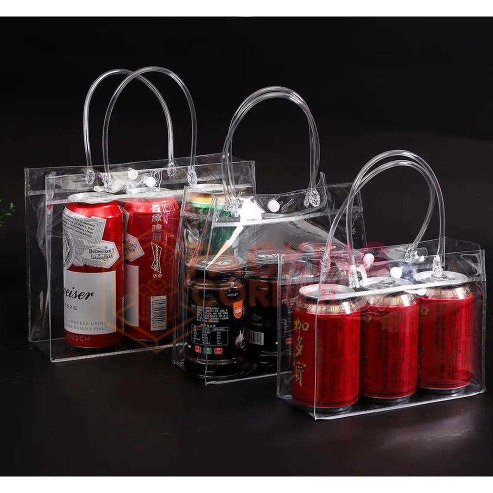 

TAS MIKA TRANSPARAN UKURAN BESAR / TAS MIKA SOUVENIR, ULANG TAHUN, HAMPERS